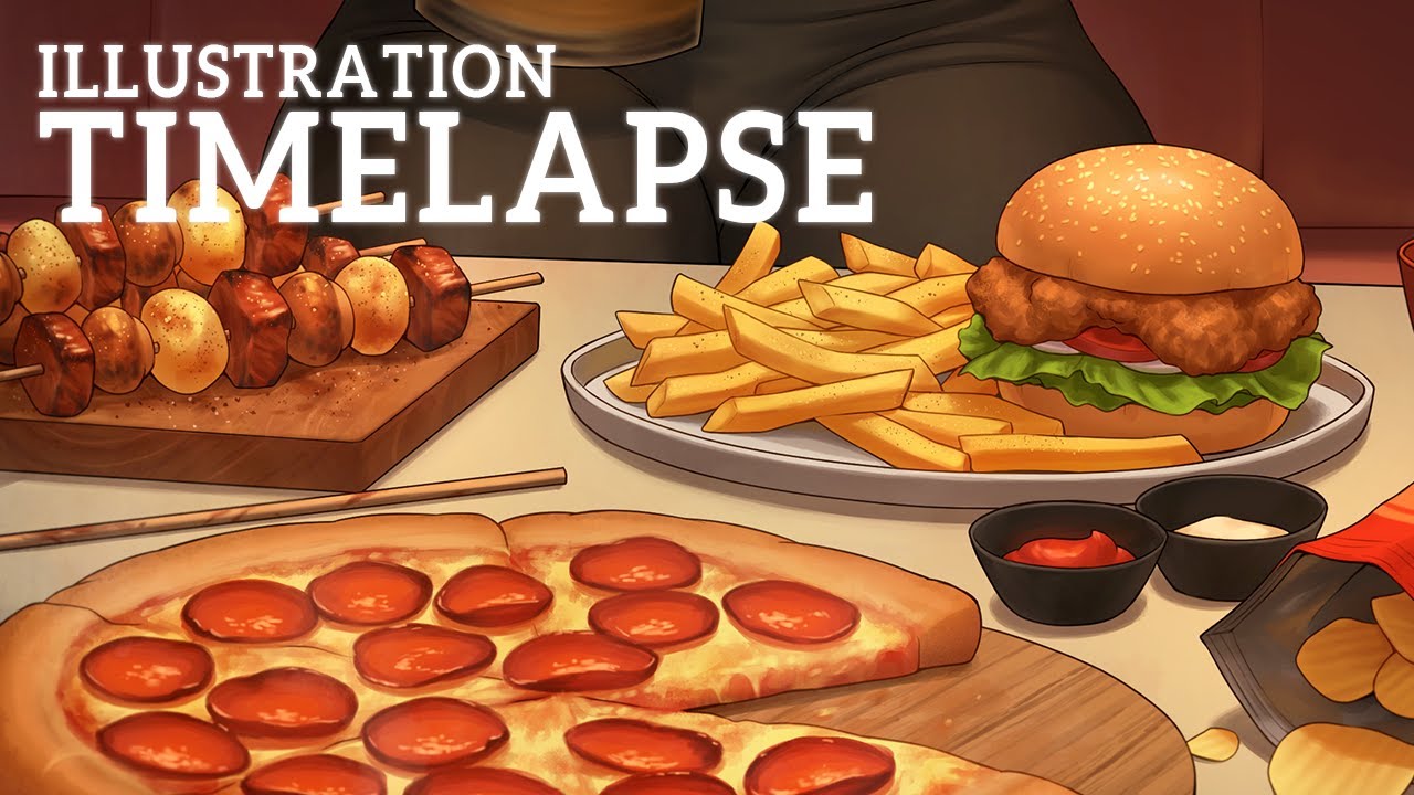 [Clip Studio Paint] FFXIV Roegadyn Commission Timelapse