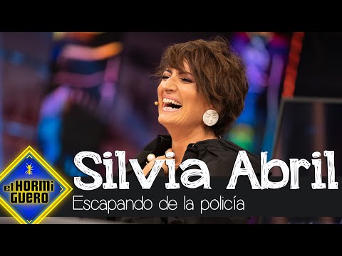 El día que Silvia Abril consiguió escapar de la policía: "Se les olvidó todo" - El Hormiguero