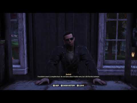 Fallout 76 Wastelanders Sibling Piracy Beckett Ally Questline Part 10
