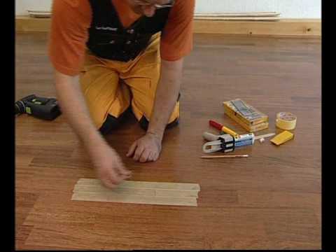 comment reparer parquet stratifié