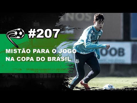 Santos modificado para o duelo da Copa do Brasil