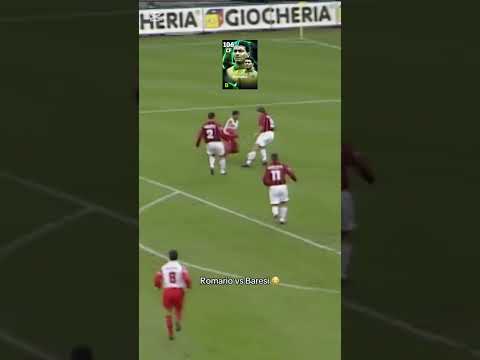 Romario vs Baresi☠️💥 #football #efootball #romario #baresi