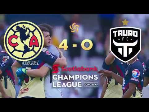 SCCL 2018: CLUB AMERICA vs TAURO F.C. Highlights