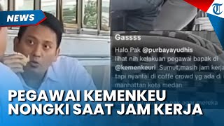 TERTANGKAP KAMERA! Pegawai Kemenkeu Disorot Gegara Nongkrong di Kafe saat Jam Kerja, Purbaya ditag