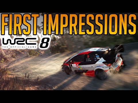 WRC 8: First Thoughts on the Game
