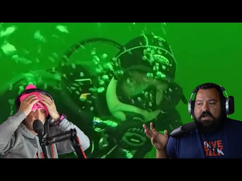 DIVERS REACT TO TWO DIVERS WHO RAN OUT OF AIR UNDERWATER