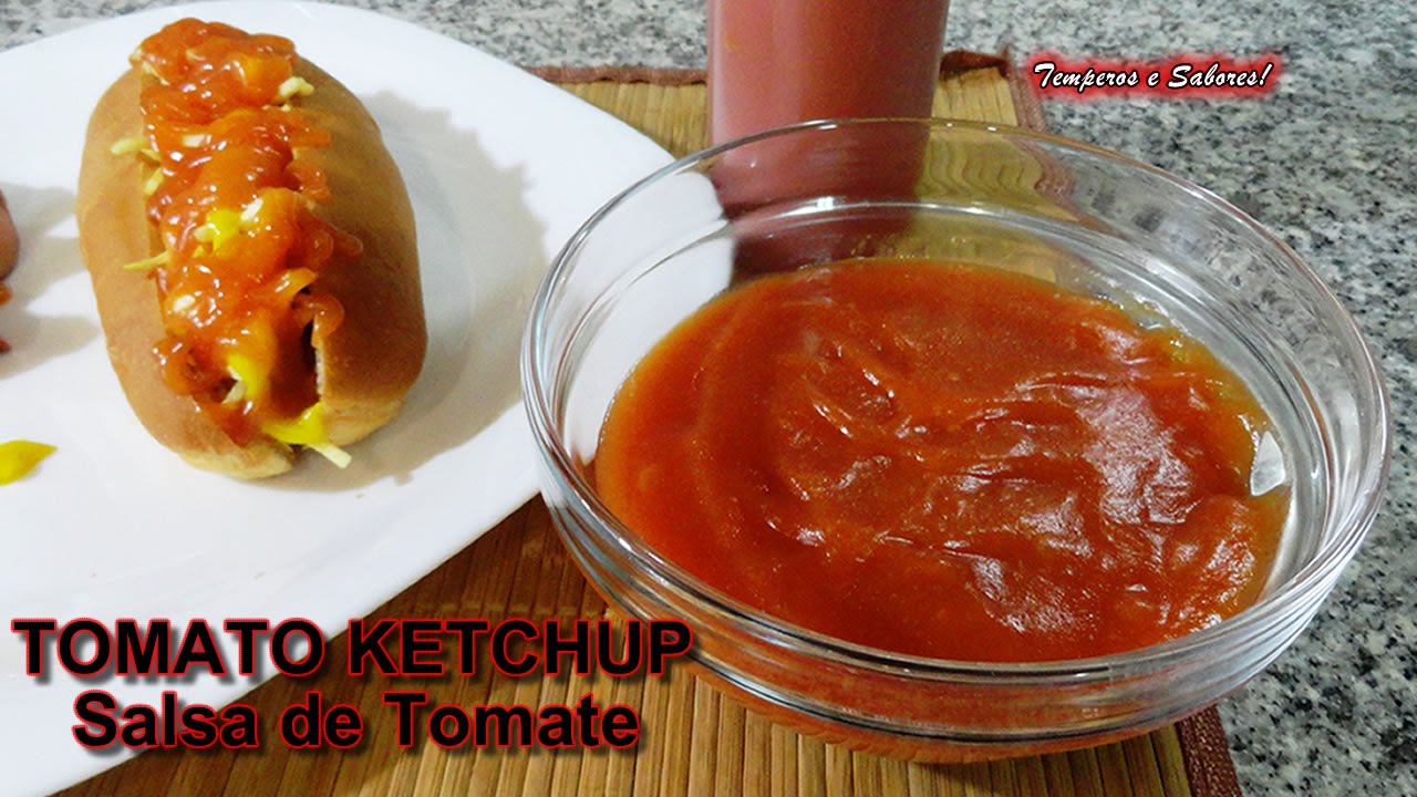 Watch KETCHUP Salsa de Tomate receta fácil y rápida Now KETCHUP Salsa de Tomate receta fácil y rápida