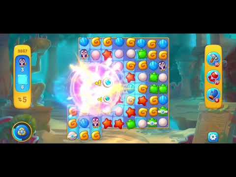 Fishdom 9867 Hard Level - NO 💣🧨💥