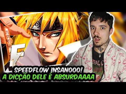 (OLHA ESSE SPEED!) REAGINDO ao Flow Minato ⚡️ (Naruto) - VELOCIDADE TOTAL | Flash Beats | REACT