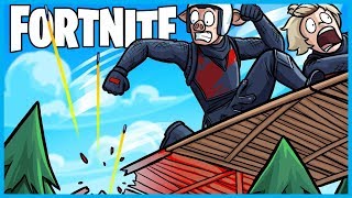 How NOT to Build a SKY BRIDGE in Fortnite: Battle Royale! (Fortnite Funny Moments &amp; Fails)