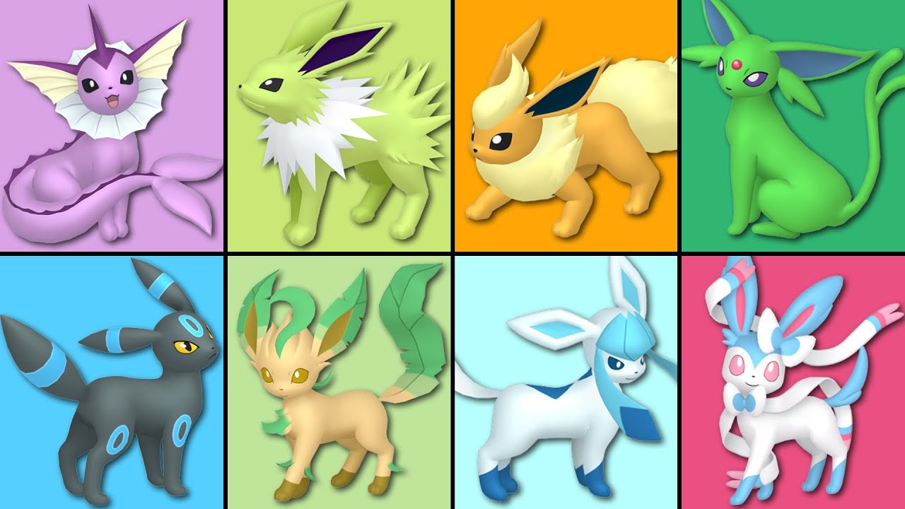 Shiny Eevee Forms Full Image Site Shiny Eevee Forms Full Image Site