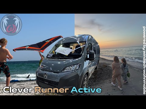 🔺Clever Runner 636 ACTIVE New 2026 the campervan with the bike garage BIKE VAN Clever vans