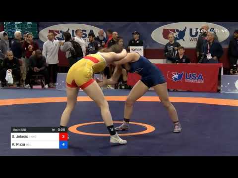 53 Kg Prelims Stefana Jelacic Sunkist Kids Wrestling Club Vs Katlyn Pizzo Tiger WC