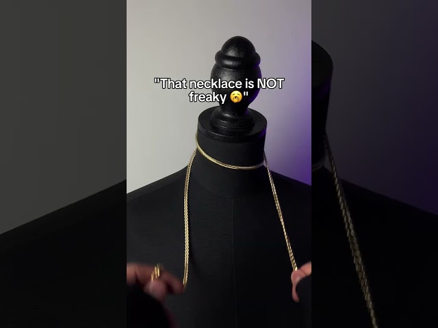 Vídeo relacionado con Cubahop collares Choker de Metal geométrico anillos de brazaletes fijan joyería de cadena de collar lisa ajustable para las mujeres (Plateado)