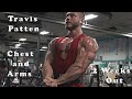 Introducing Bodybuilder Travis Patten 2 Weeks Out Chest And Arm Training