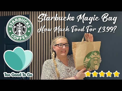 £3.99 STARBUCKS for 2 people? | Too Good To Go Review March 2023