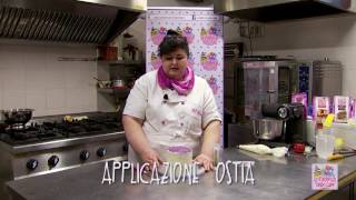 Come mettere l'ostia o cialda stampata sulla torta -  con TiaCake