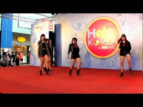 120728 Cover 4Minute - Huh @Hello Korea