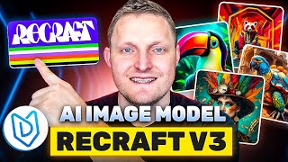 How To Make AI SVG and PNG Designs For POD | Recraft v3 + Dream AI Tutorial