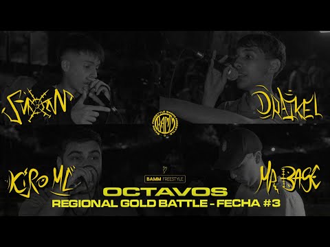 SNOW v DRAIKEL v KIRO MC v MR. BASE [Octavos] FECHA #3 | BAMM Freestyle | Rango 4 | Ascenso a FMS