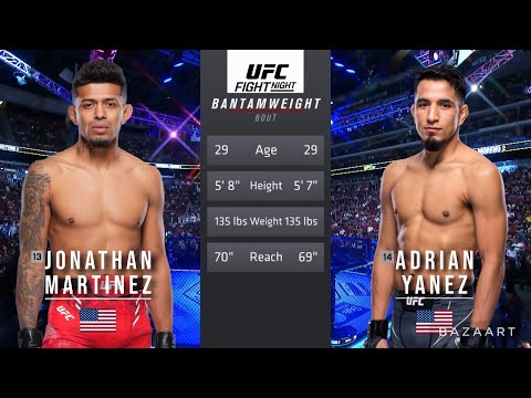 Jonathan Martinez vs Adrian Yanez full fight