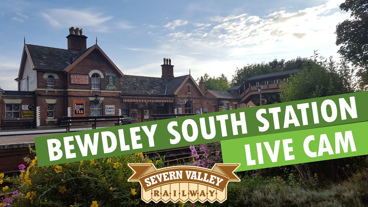 Live webcam view of Severn Valley Railway at Bewdley Station