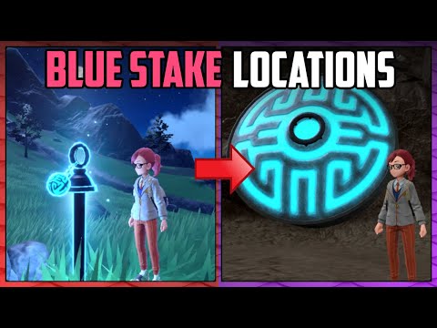 All Blue Stake Locations - Pokémon Scarlet & Violet (Unlock Legendary Battle!)
