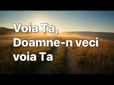 Voia Ta, Doamne-n veci voia Ta (Cover)