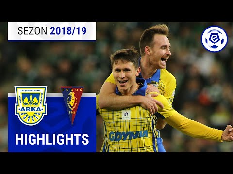 Arka Gdynia - Pogoń Szczecin 2:3 | SKRÓT | Ekstraklasa 2018/19 | 14. Kolejka