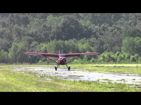 Pop & Chloe fly the Stinson 108