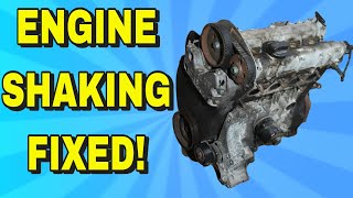 HOW TO FIX AN ENGINE THAT IS SHAKING OR VIBRATING OR PULSATING