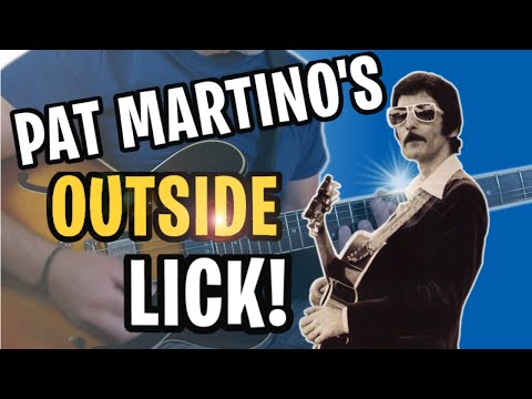 SECRETS Revealed! Try this AWESOME Pat Martino Oustide Lick! (with TABS)