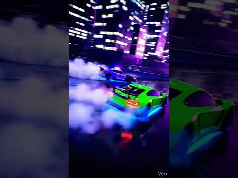Midnight Drift: The Neon Escape | जापानी Beast vs Police Chase 🏎️🔥#racing #viral#trending#car #music