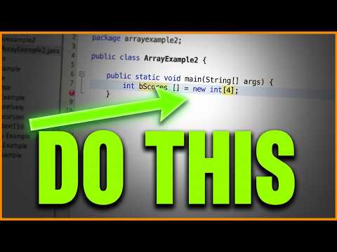 Java Arrays Explained Step By Step Programming Example
