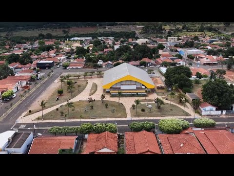 ITARUMÃ GOIÁS, PROJETO VISÃO AÉREA - VISTA GERAL DA CIDADE.