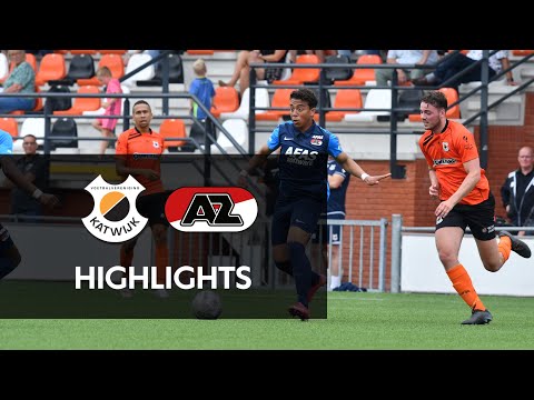 Goals VV Katwijk - Jong AZ (1-2) | Oefenwedstrijd