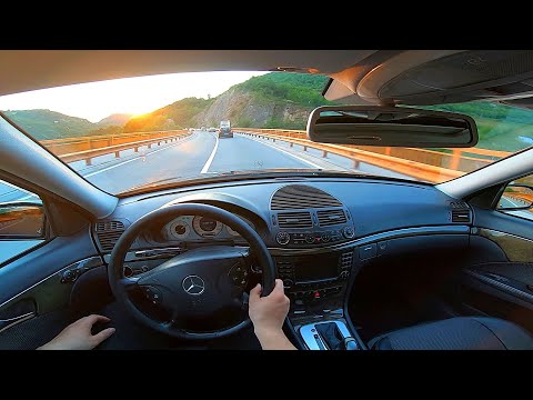 MERCEDES E270 CDI Avantgarde | POV 4K