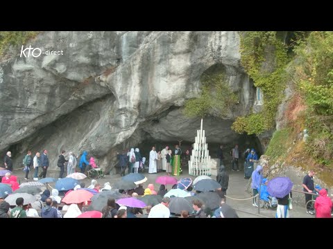 Chapelet du 20 juillet 2025 à Lourdes