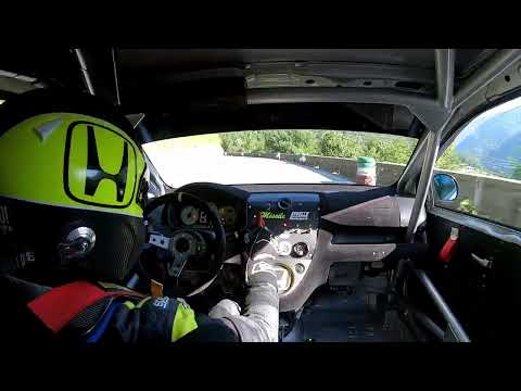 GARA1 - ANGELO GALBASSINI ON BOARD 53° TROFEO VALLECAMONICA 2024 HONDA CIVIC TYPE R R.S. PLUS