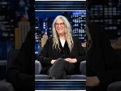 #PattiSmith met #PopeLeoXIV! #FallonTonight