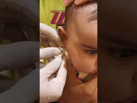 Got my luu-pui’s traditional ear piercing done #shorts