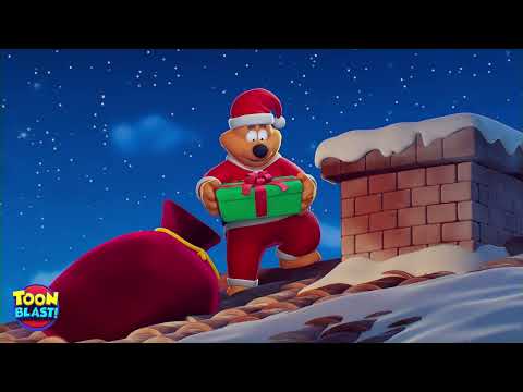 Toon Blast 3D Animation | Clumsy Santa