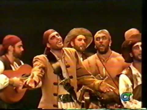 Comparsa. Los Piratas PRELIMINARES 'Pasodobles' | Carnaval de Cádiz 1998