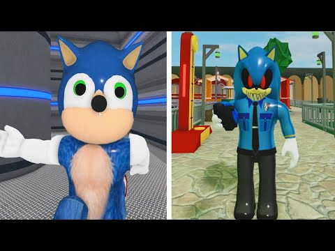 OLD SONIC  vs NEW SONIC EXE OFFICER JUMPSCARE   NEW SONIC UPDATE