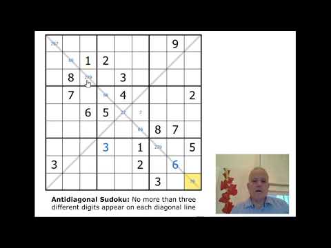 Antidiagonal sudoku - can you work with this rule?