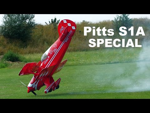 Pitts S1A SPECIAL | scale aerobatic RC biplane | 4K | Holesov 2021