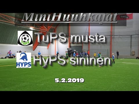 Mini Huuhkajat TuPS musta vs HyPS sininen