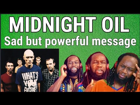 MIDNIGHT OIL - Blue Sky mine REACTION - First time hearing