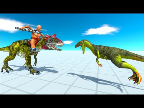 DINORIDER vs EVERY UNIT - Animal Revolt Battle Simulator ARBS
