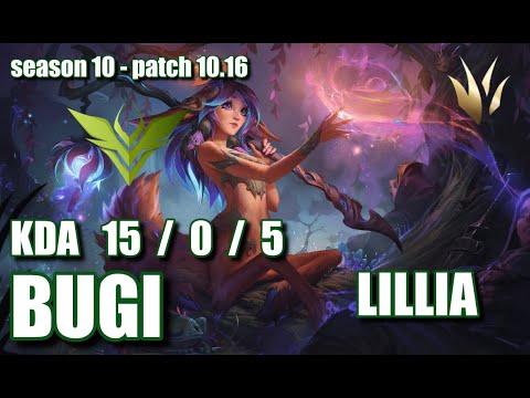 【韓国サーバー/GM】V3 Bugi リリア(Lillia) VS FPX Doinb シヴァーナ(Shyvana) JG - Patch10.16 KR Ranked【LoL】